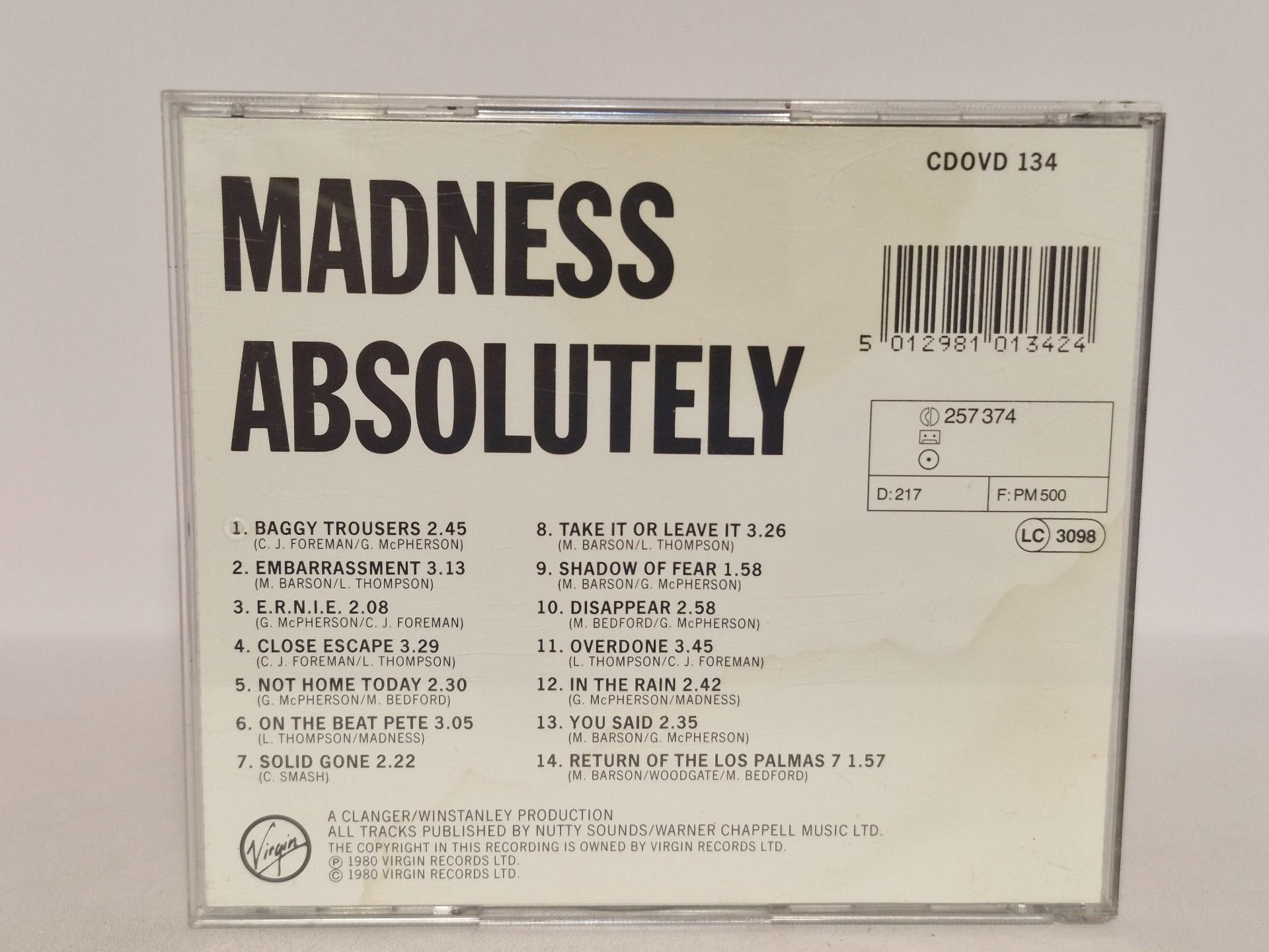 Audio CD Madness – Absolutely
