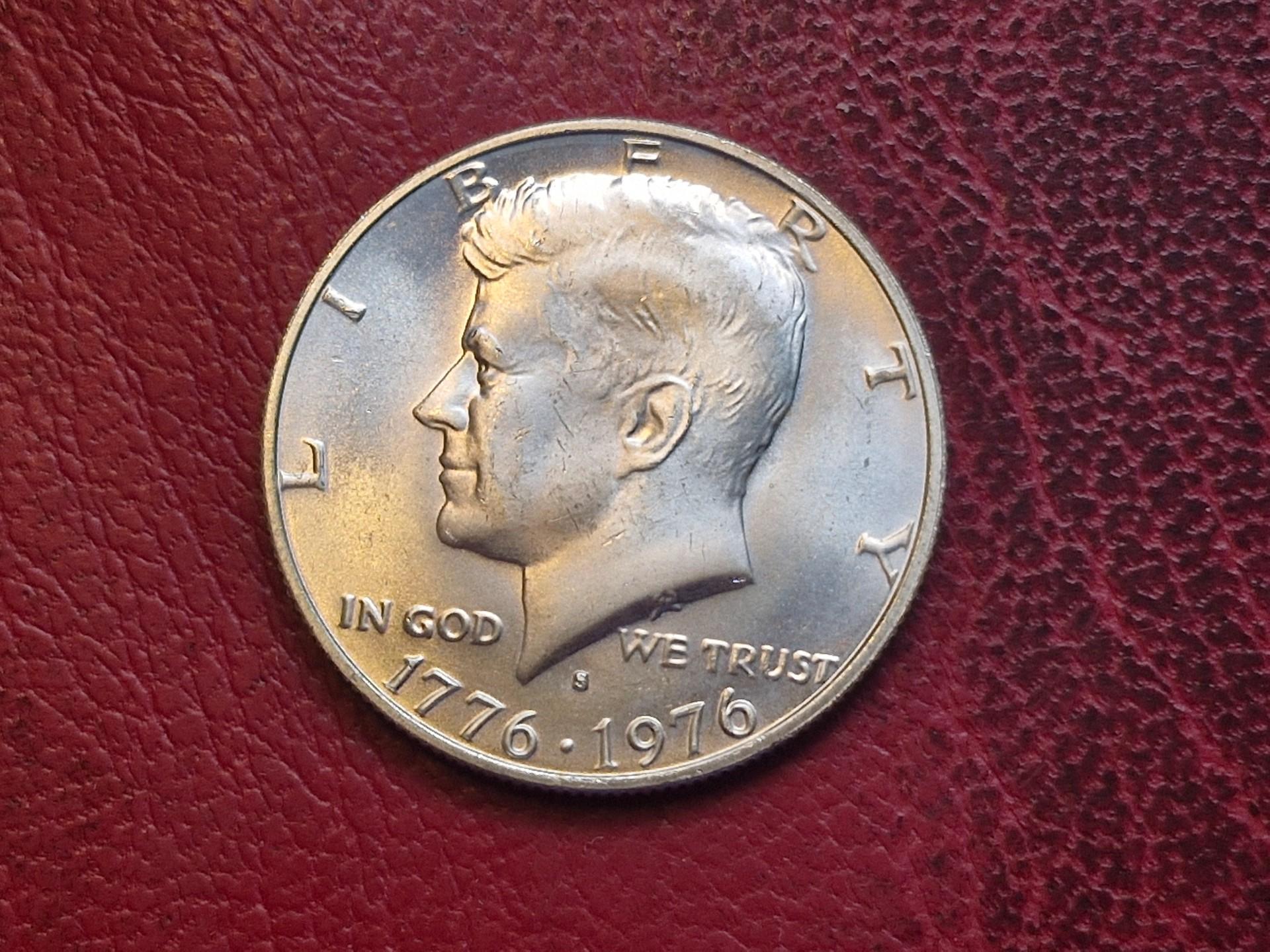 JAV ½ dolerio, 1976S KM# 205a AG 0.400