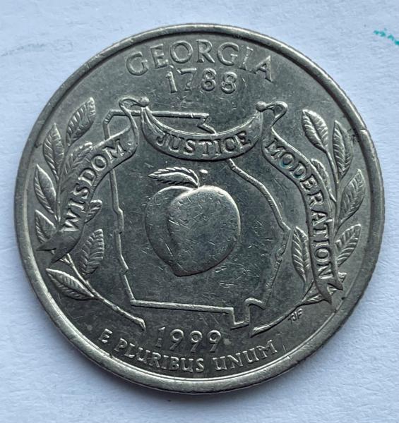 JAV 1/4 dolerio 1999
