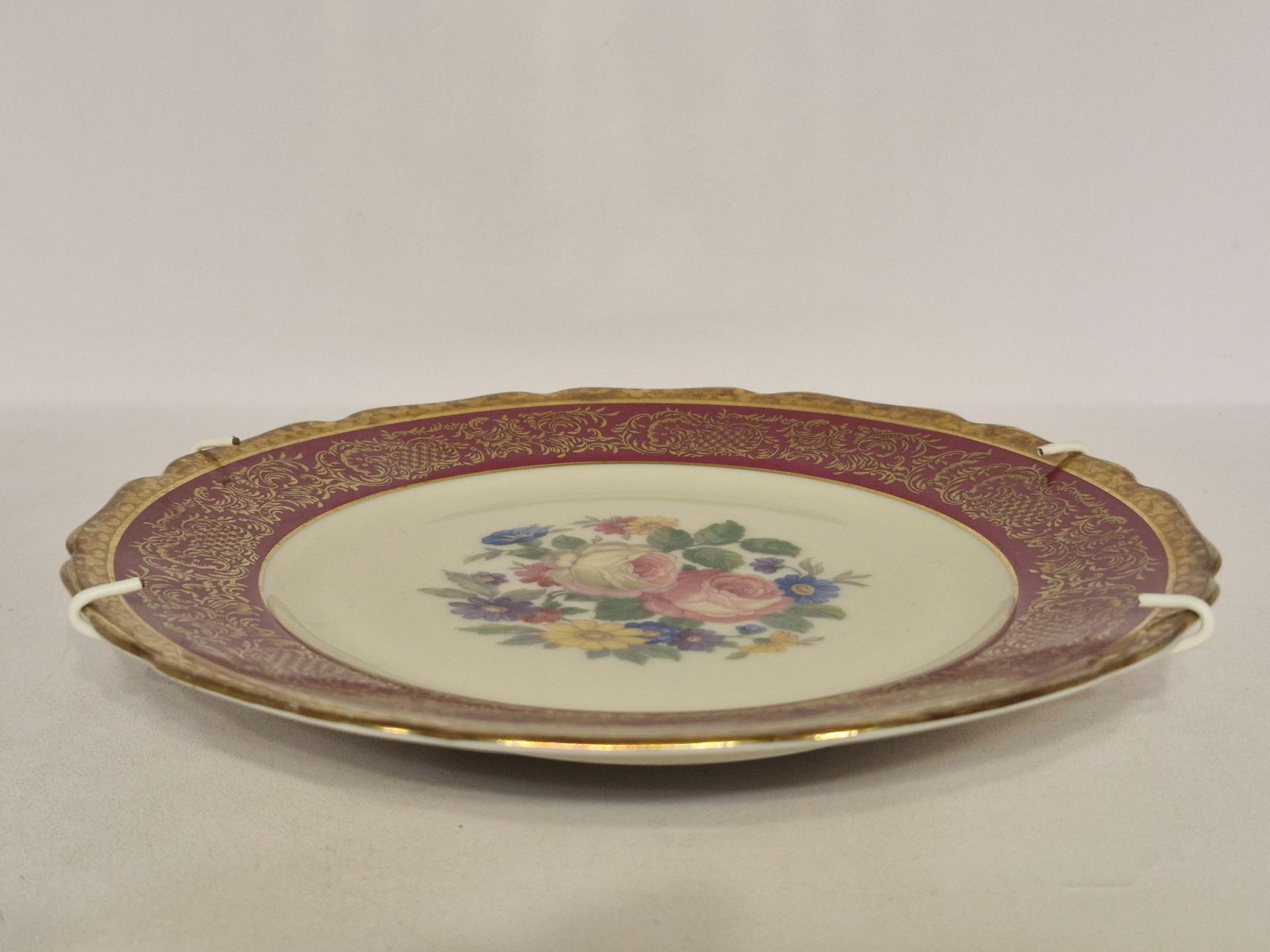 Thomas Ivory Bavaria porcelianinė lėkštė U.s.zone