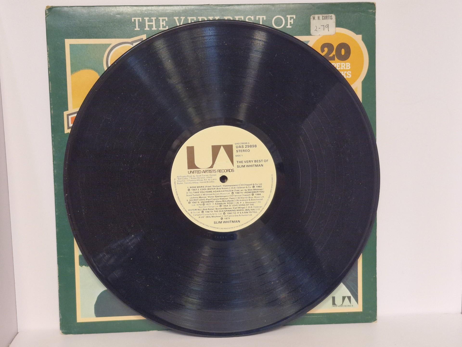 Lp plokštelė The Very Best Of Slim Whitman