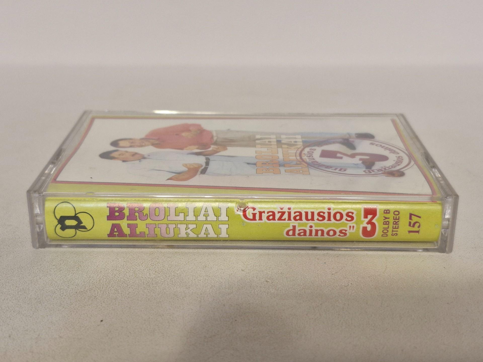 Audio kasetė Broliai Aliukai –Gražiausios Dainos 3