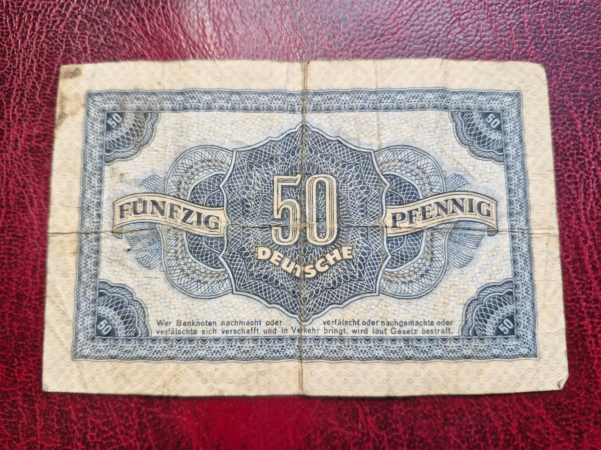 50 Deutsche Pfennig 1948 Vokietija - VDR P-8b