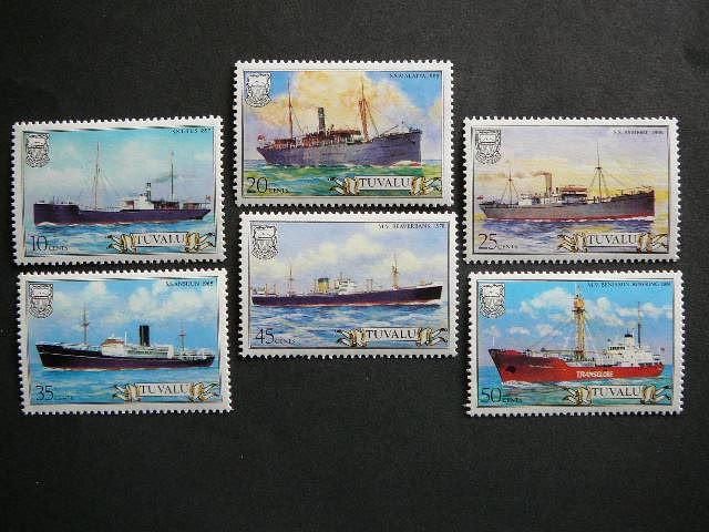 Tuvalu 1984 Laivai svarus