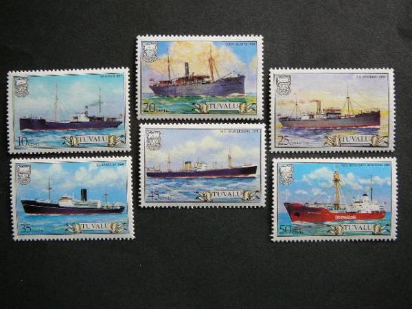 Tuvalu 1984 Laivai svarus