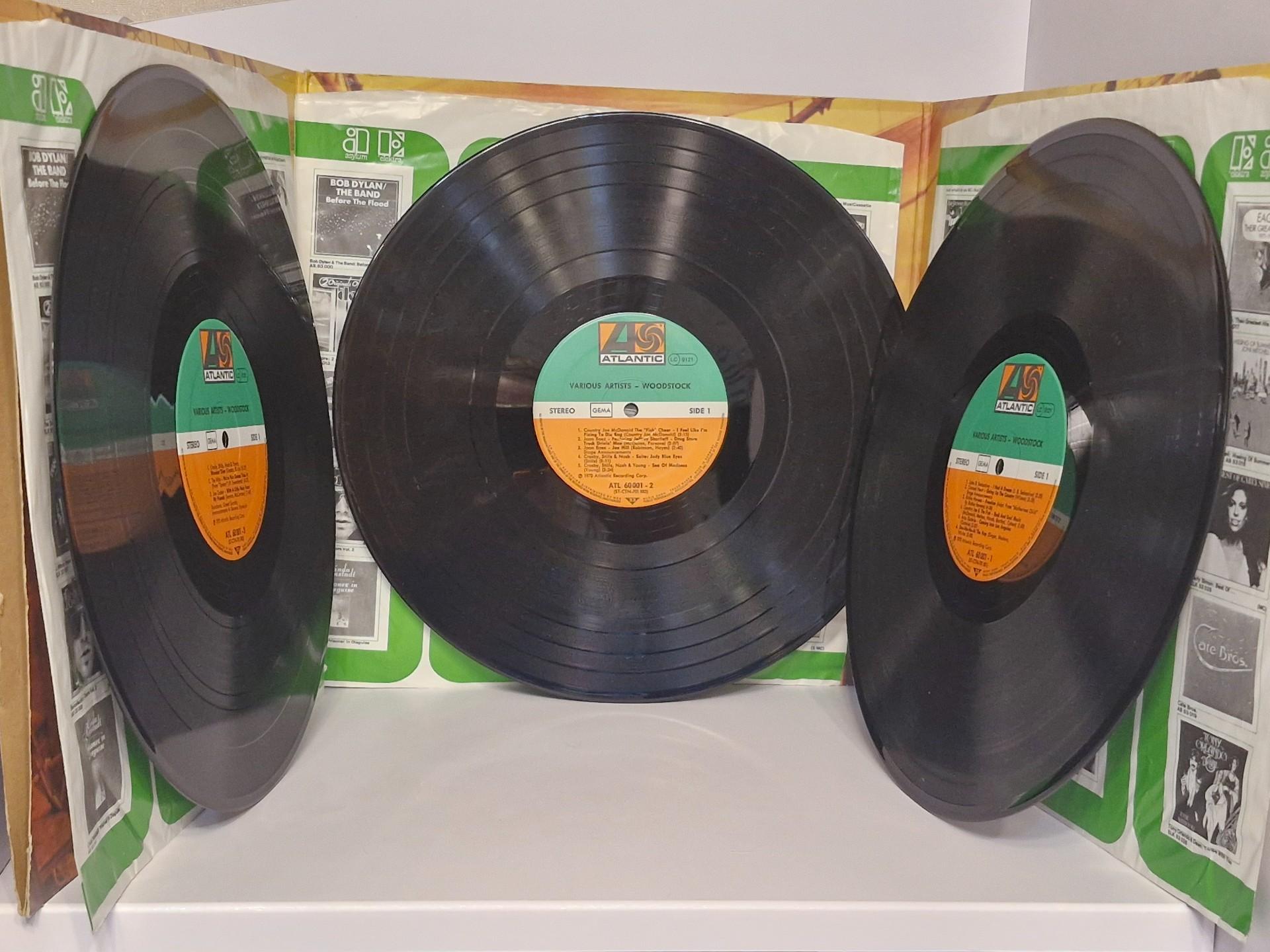 3 Lp rinkinys Various – Woodstock
