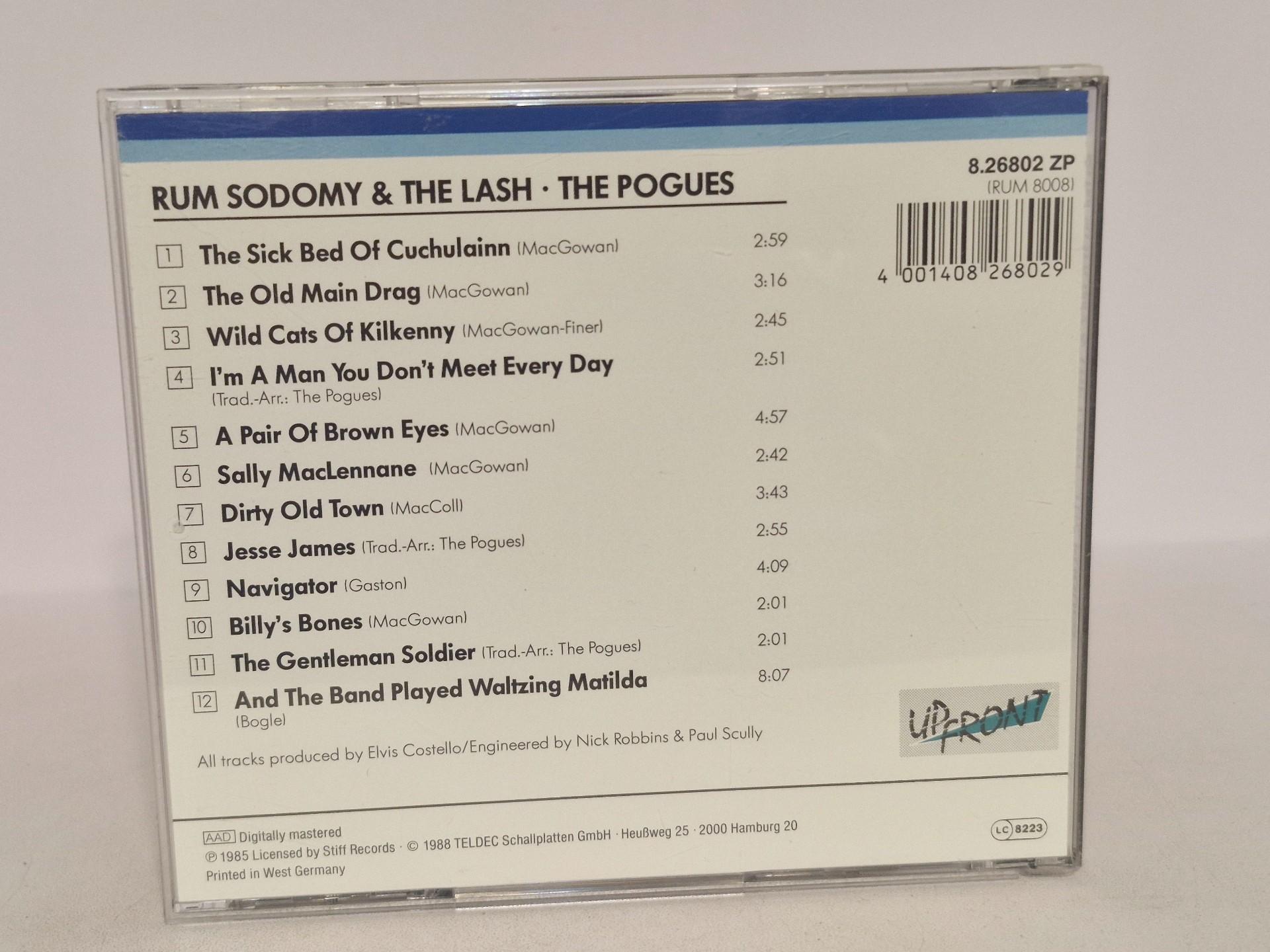 CD The Pogues – Rum Sodomy & The Lash