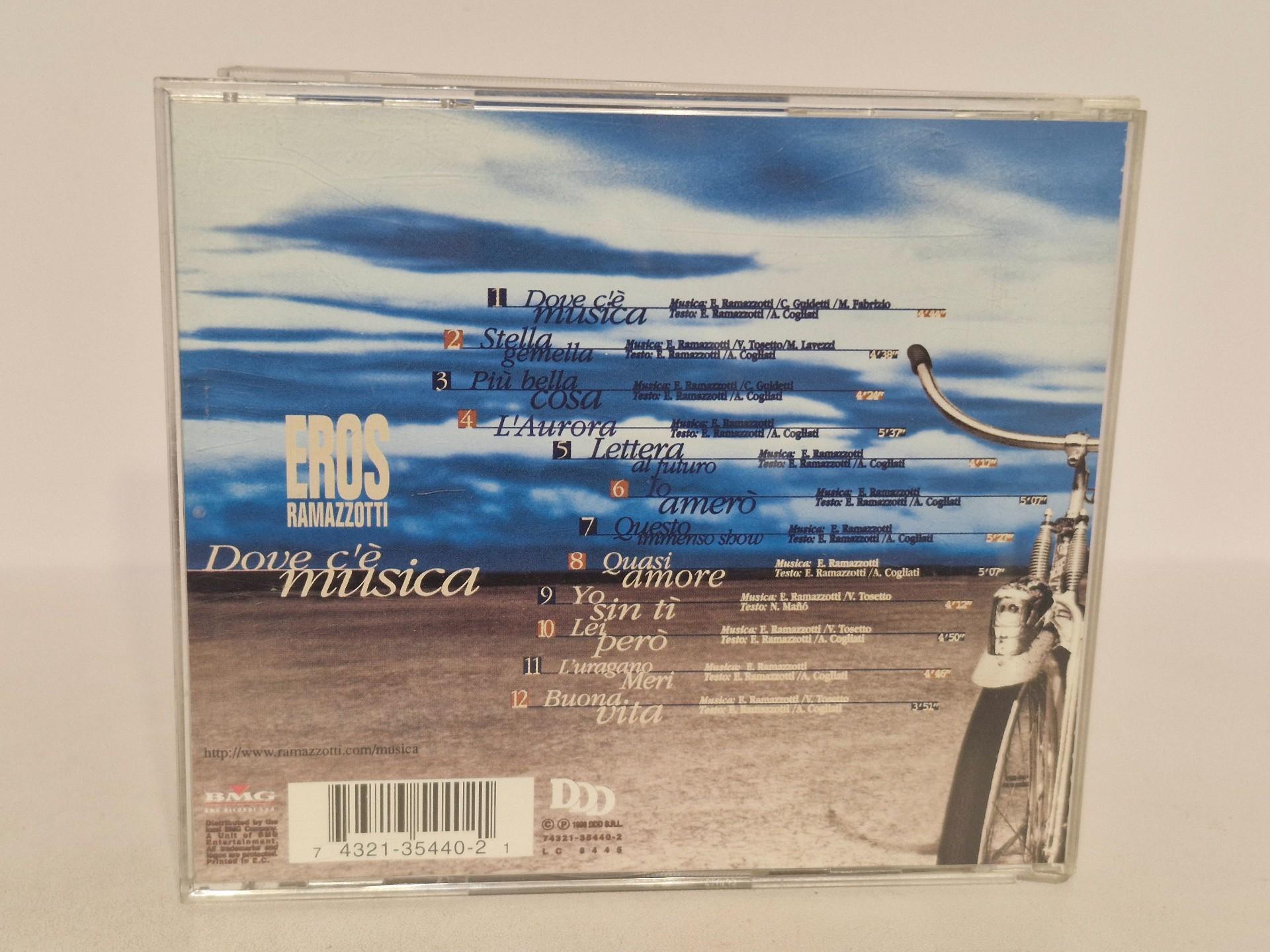 Audio CD Eros Ramazzotti – Dove C' Musica