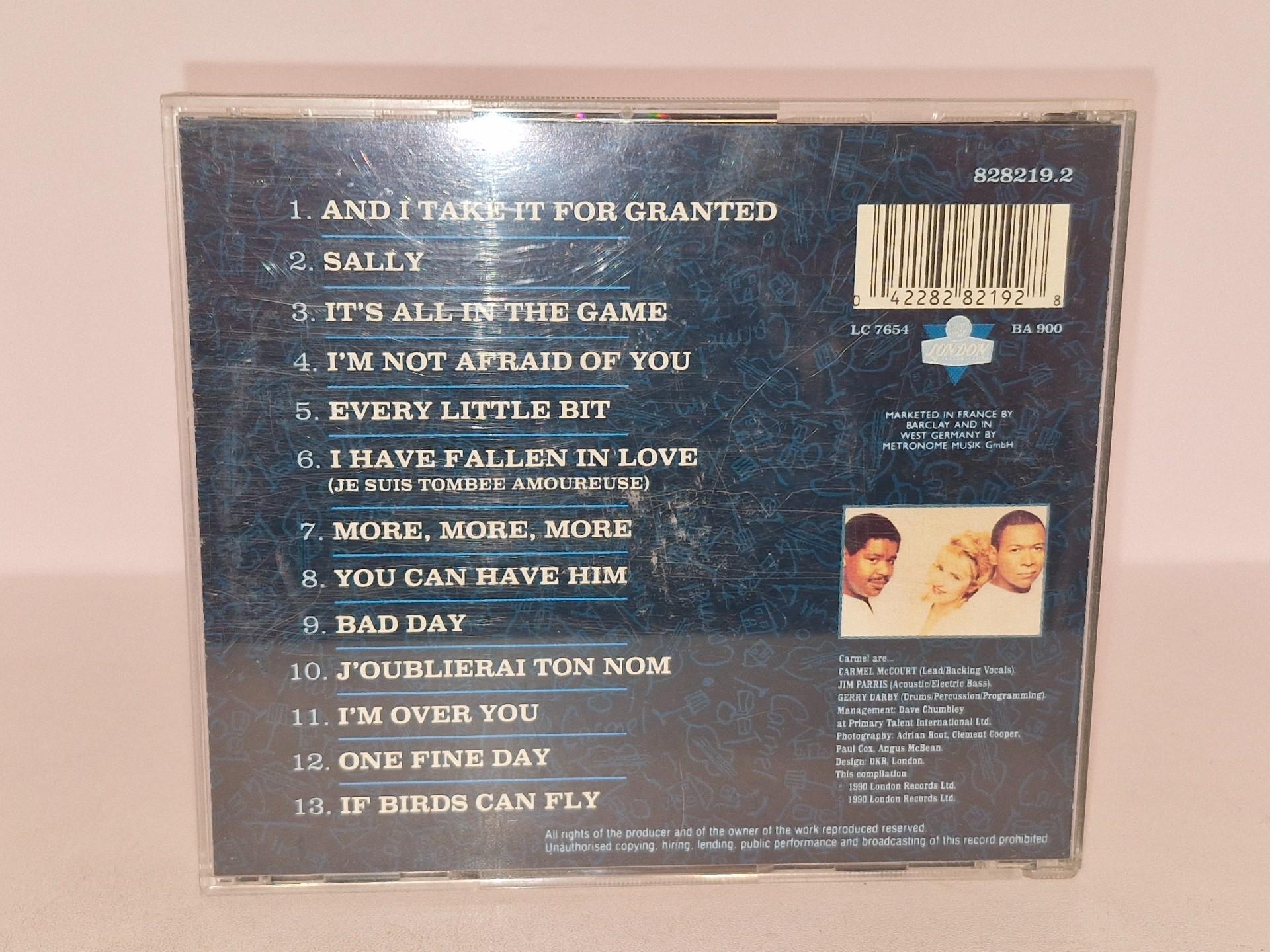 Audio CD Carmel – Collected 1990m.