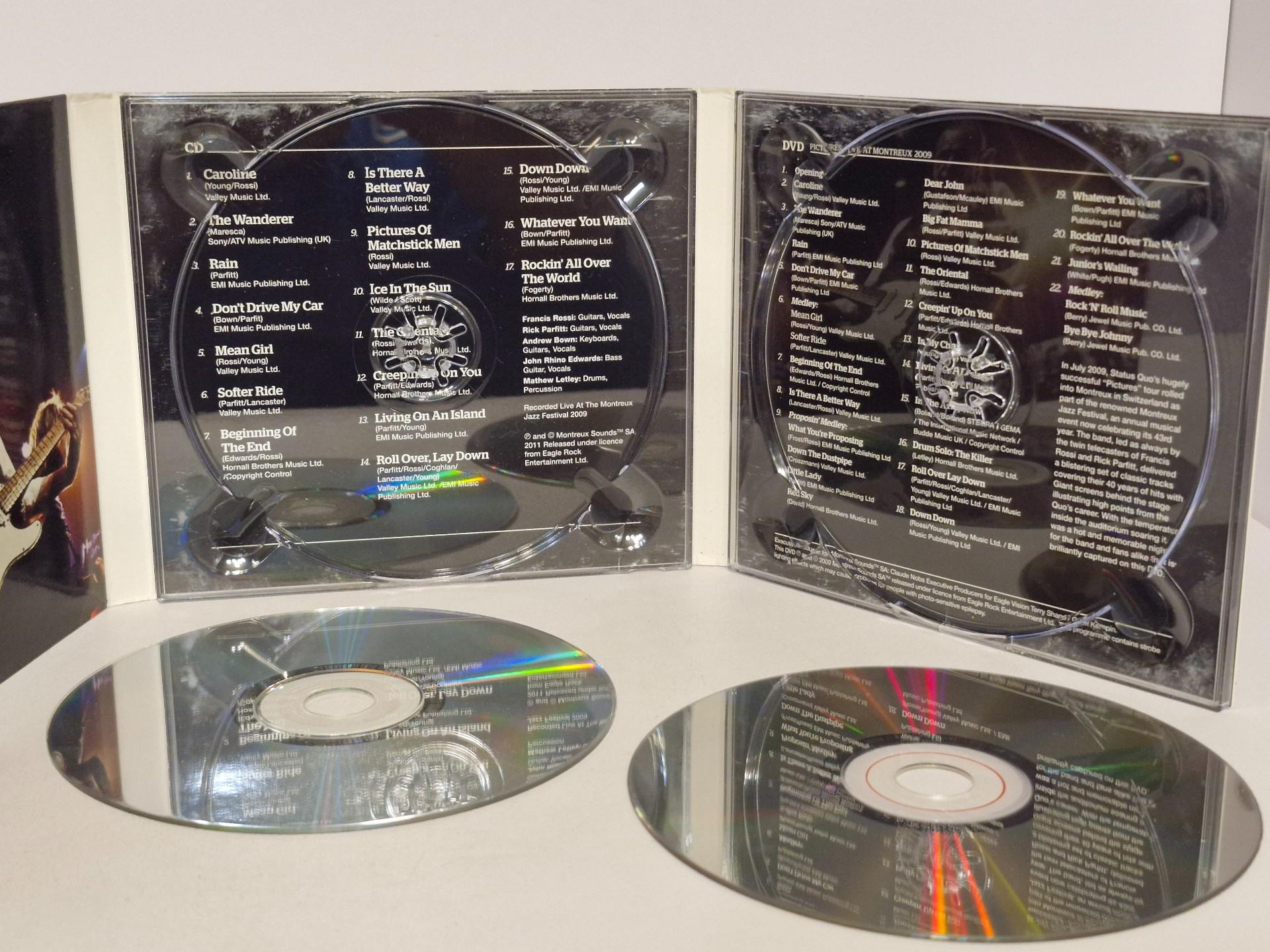 Audio CD + Dvd Status Quo – Pictures
