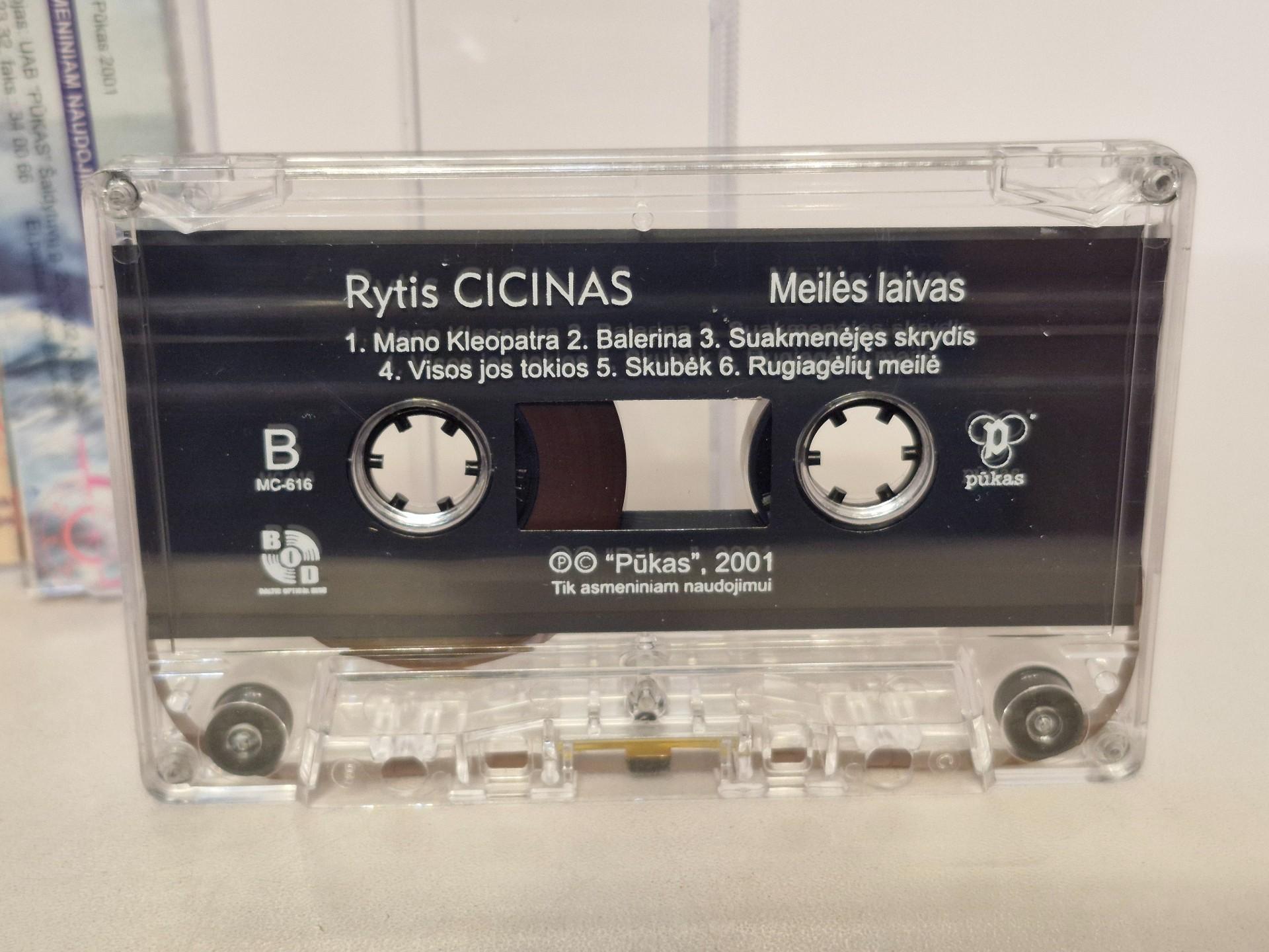 Audio kasetė Rytis Cicinas – Meilės Laivas