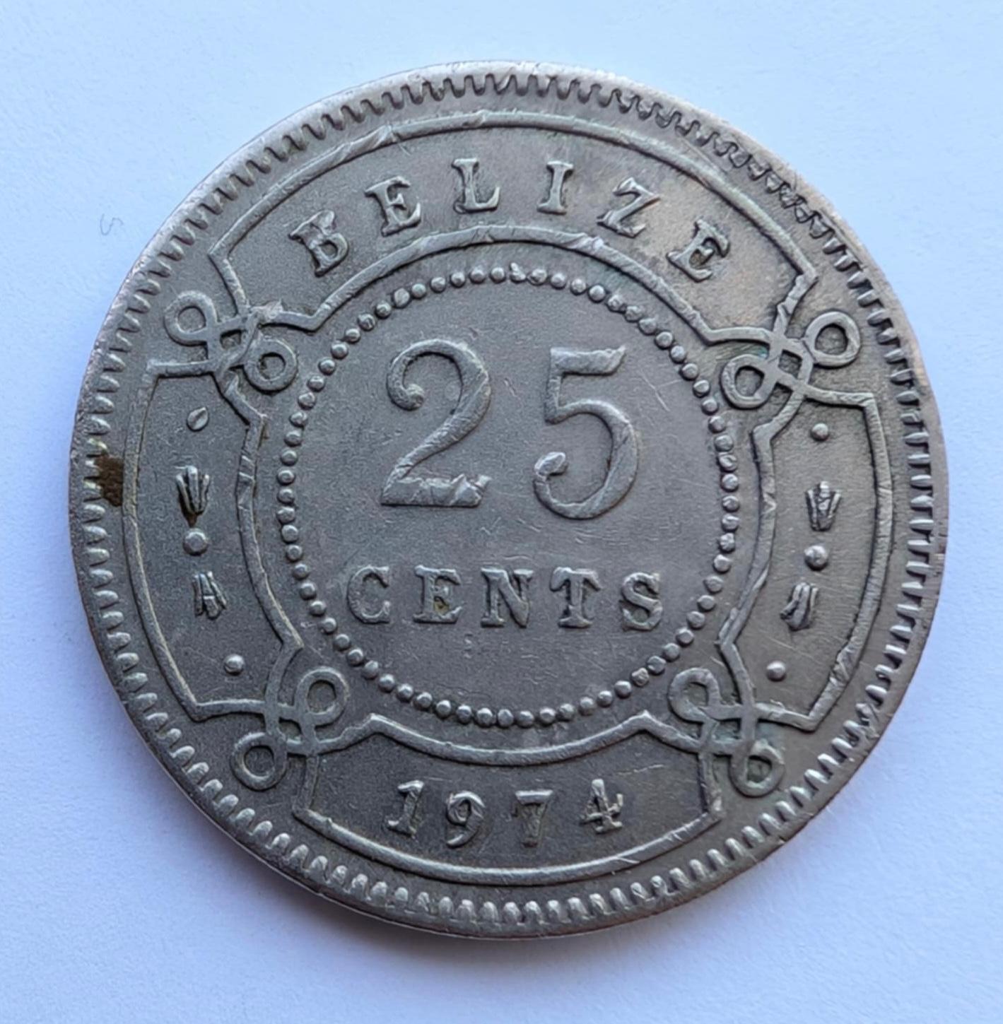 Belizas 25 c 1974