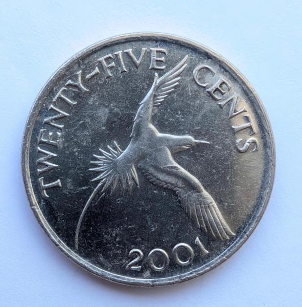 Bermudai 25 c 2001