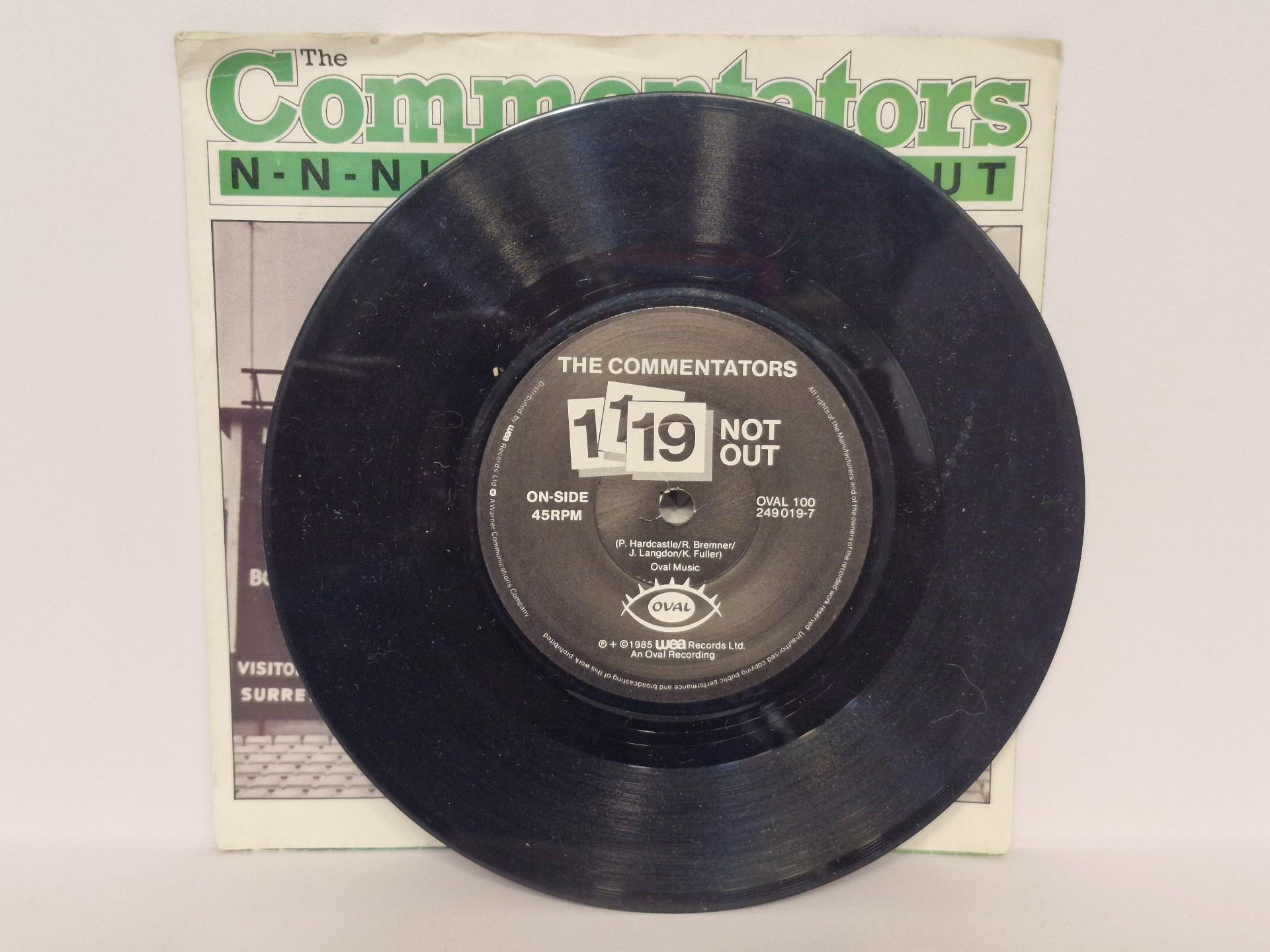 Lp The Commentators – N-n-nineteen Not Out