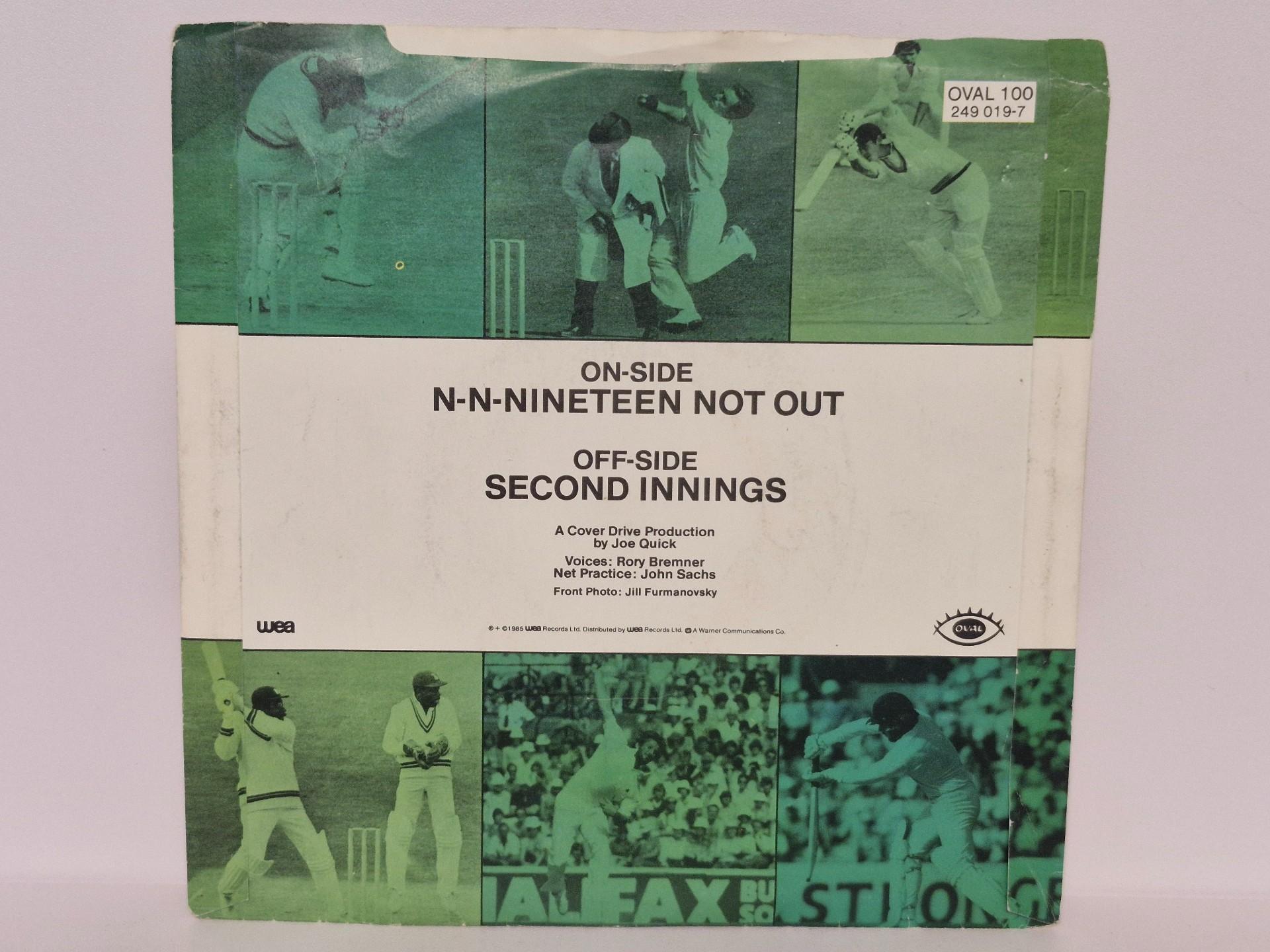 Lp The Commentators – N-n-nineteen Not Out