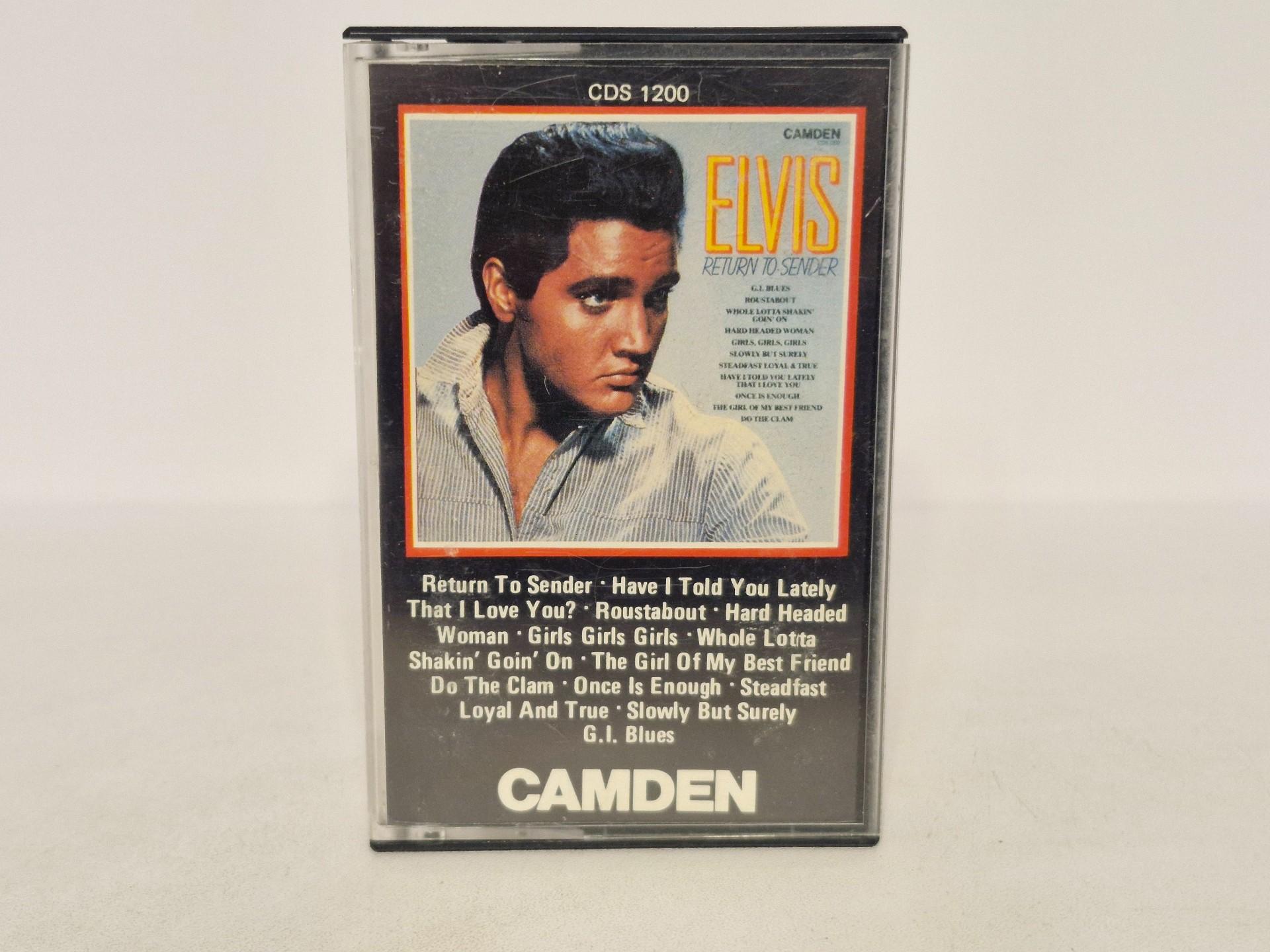 Audio kasetė Elvis – Return To Sender