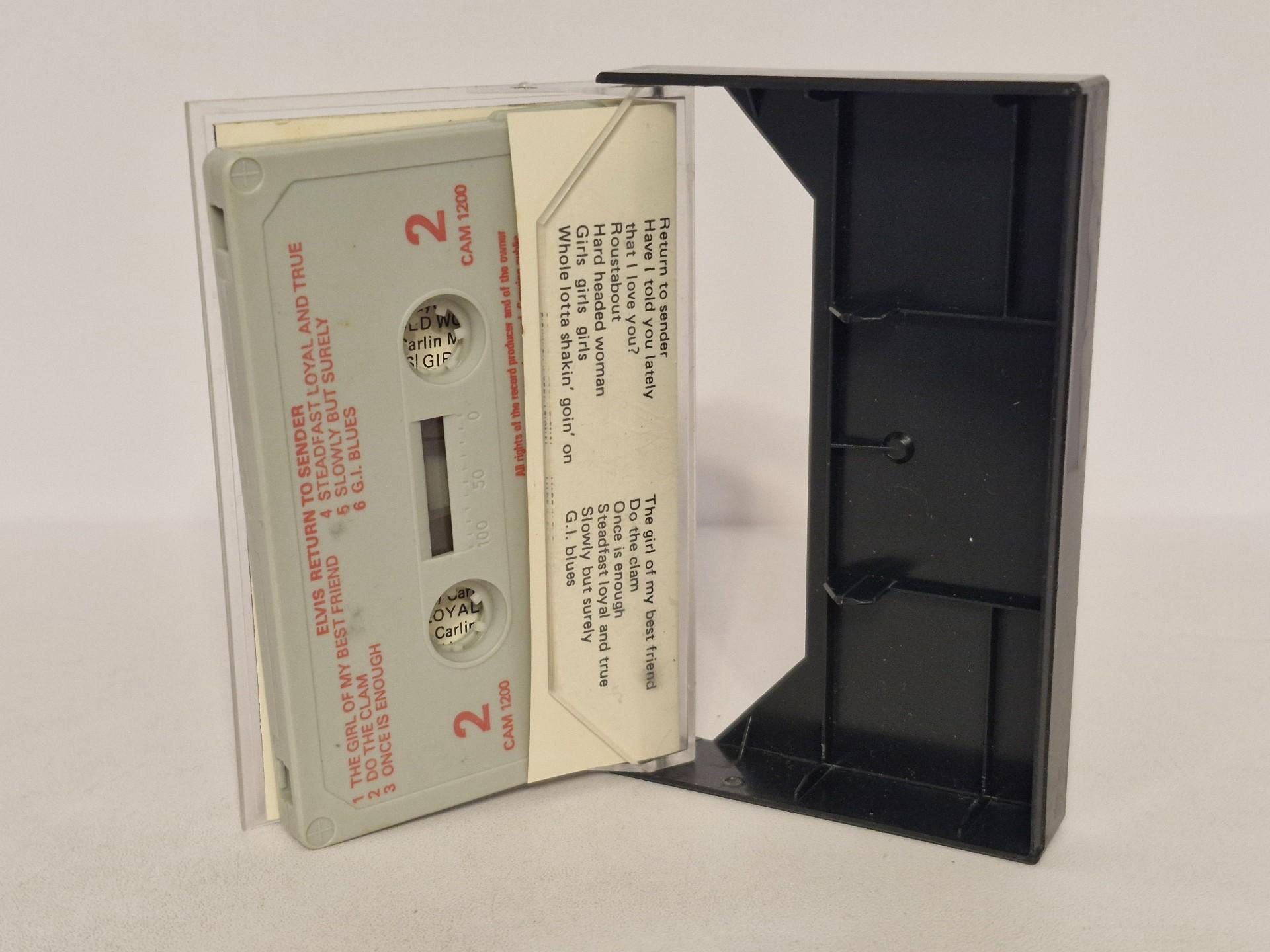 Audio kasetė Elvis – Return To Sender