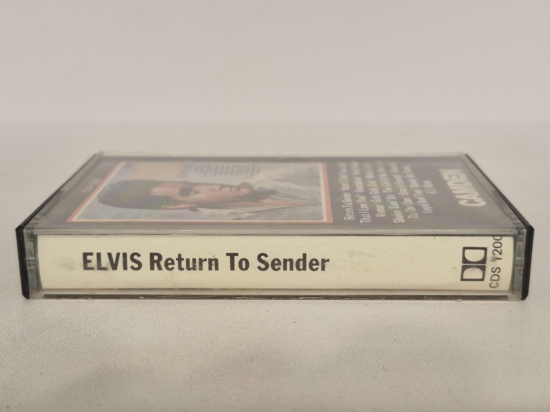 Audio kasetė Elvis – Return To Sender
