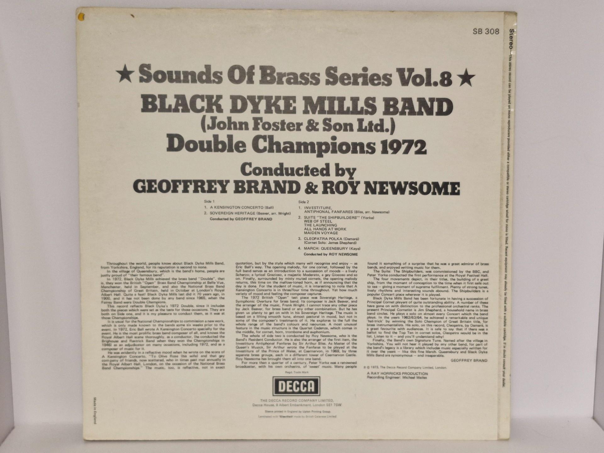 Lp Black Dyke Mills Band - Double Champions 1972