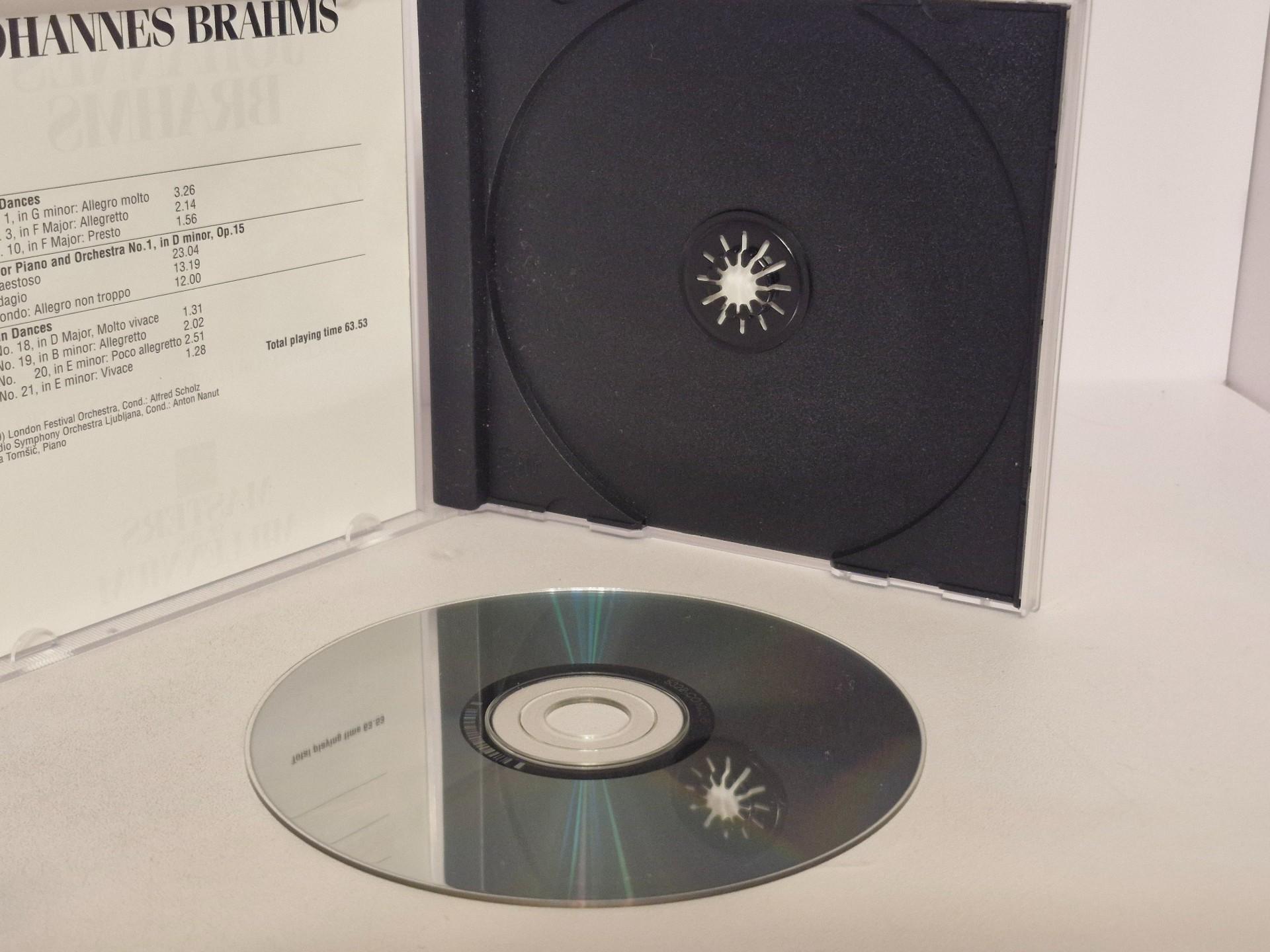 Audio CD Johannes Brahms – Concerto For Piano