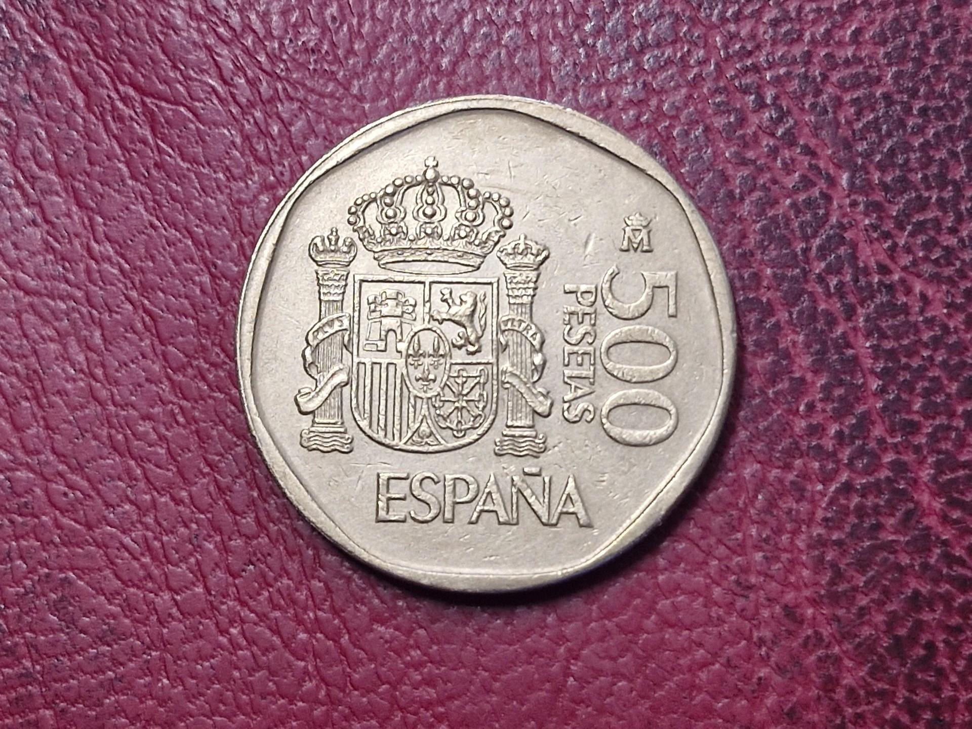 Ispanija 500 pesetų, 1987 KM# 831