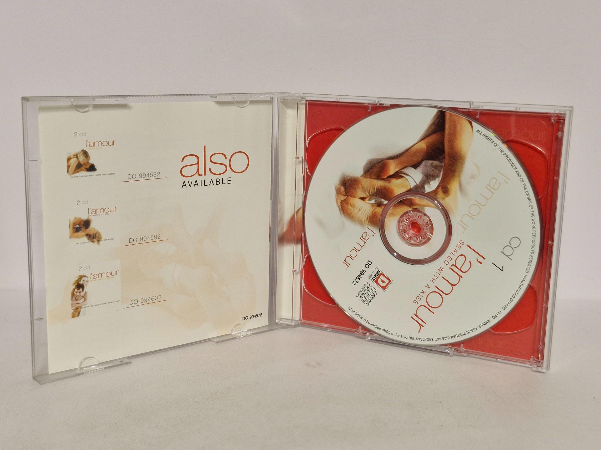 2 Audio CD Various – L'amour - Sealed With A Kiss