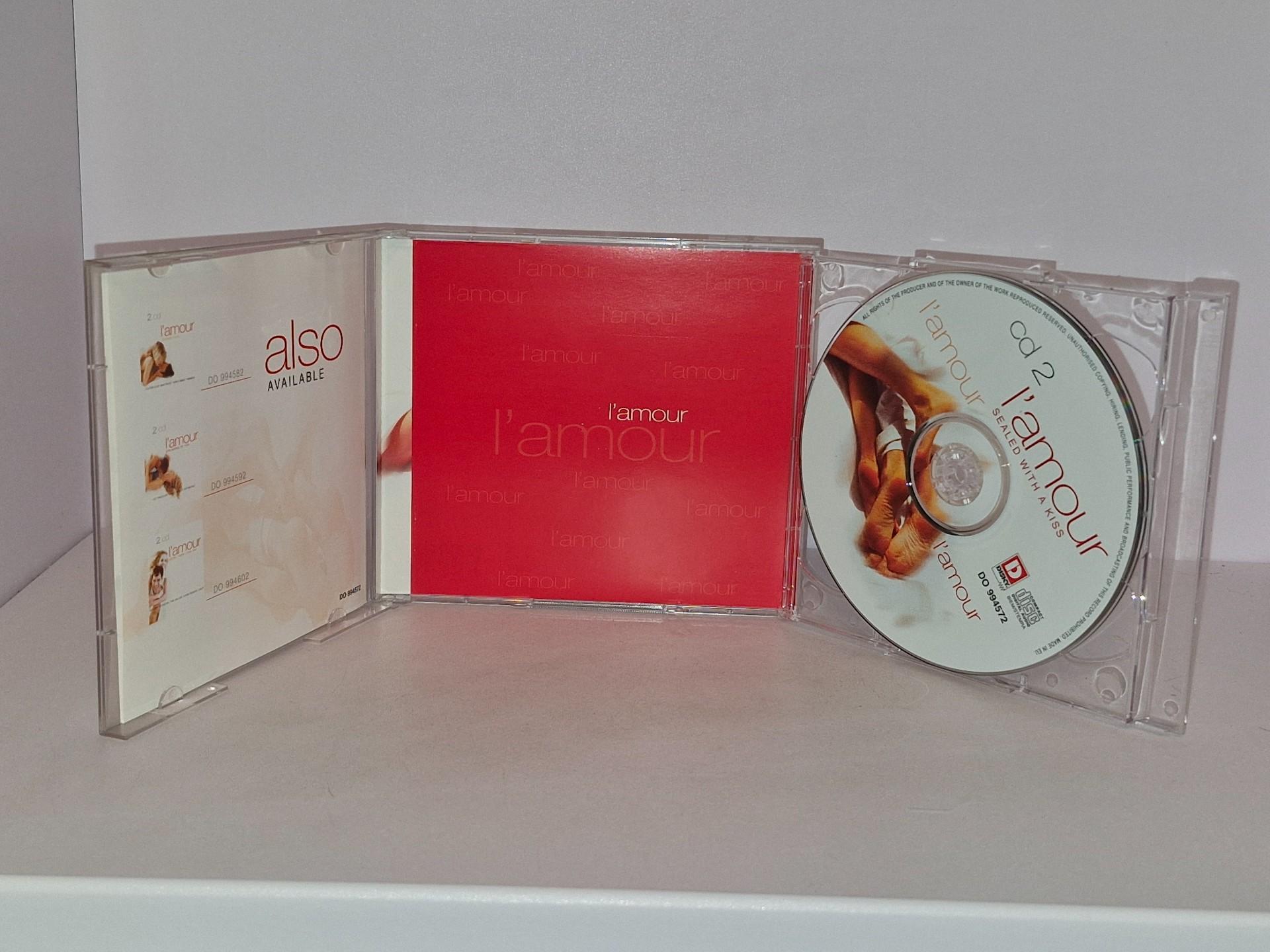 2 Audio CD Various – L'amour - Sealed With A Kiss
