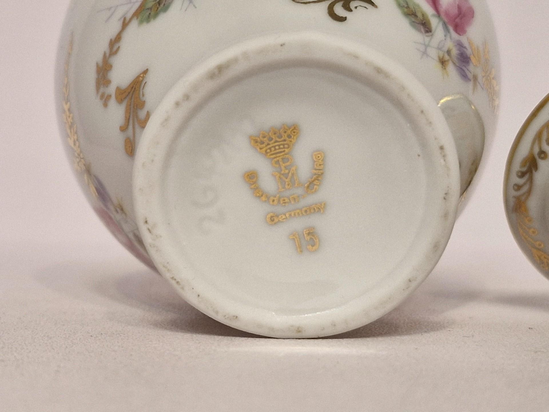 Porcelianinė vazelė Pm Dresden China - 12,5cm
