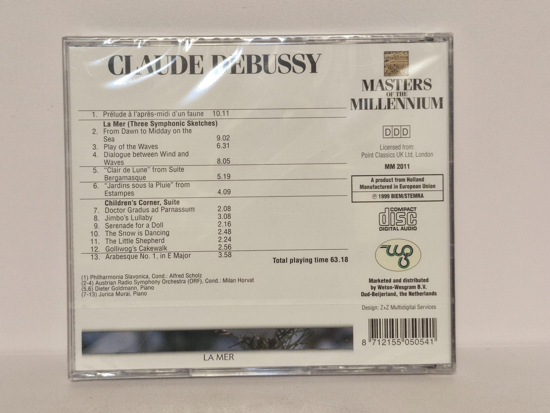 Audio CD Claude Debussy – La Mer