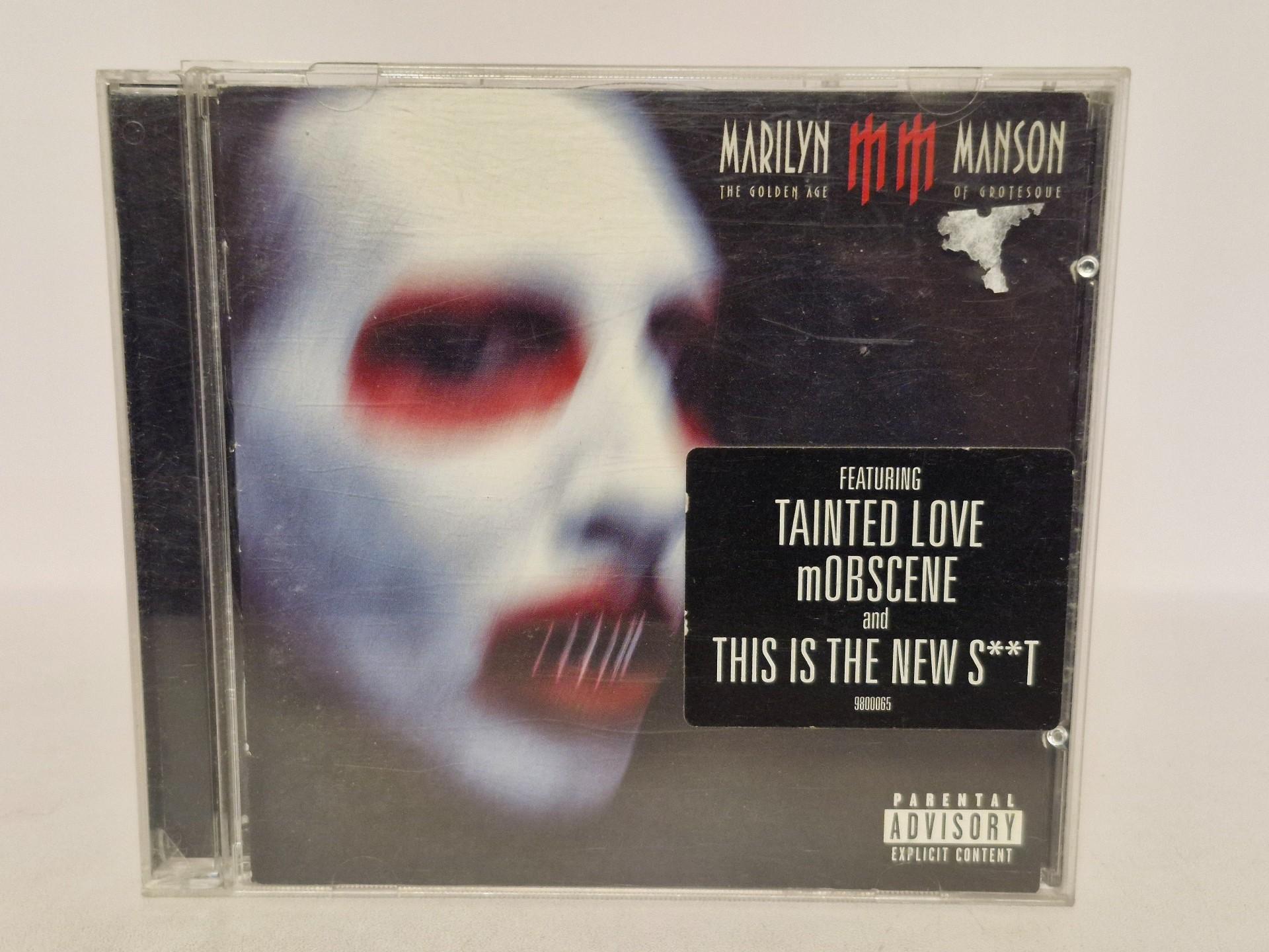 CD Marilyn Manson – The Golden Age Of Grotesque