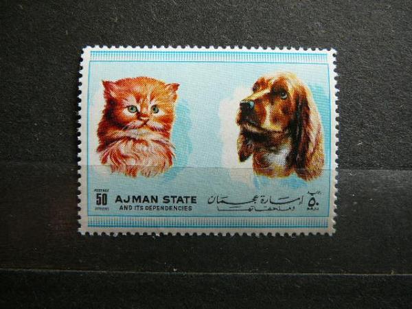 Ajmanas 1972 Sunys Kates svarus #66