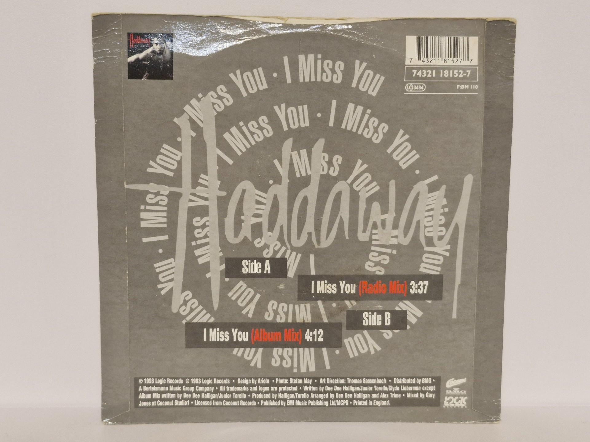 Haddaway – I Miss You