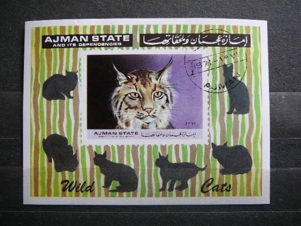 Ajmanas 1971 Lusys Kates laukines antsp.