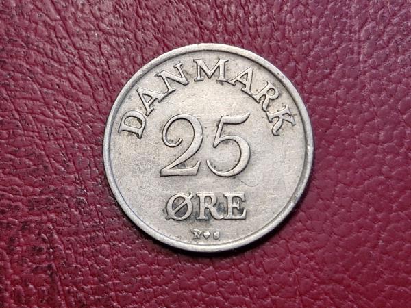 Danija 25 erės, 1948 KM# 842
