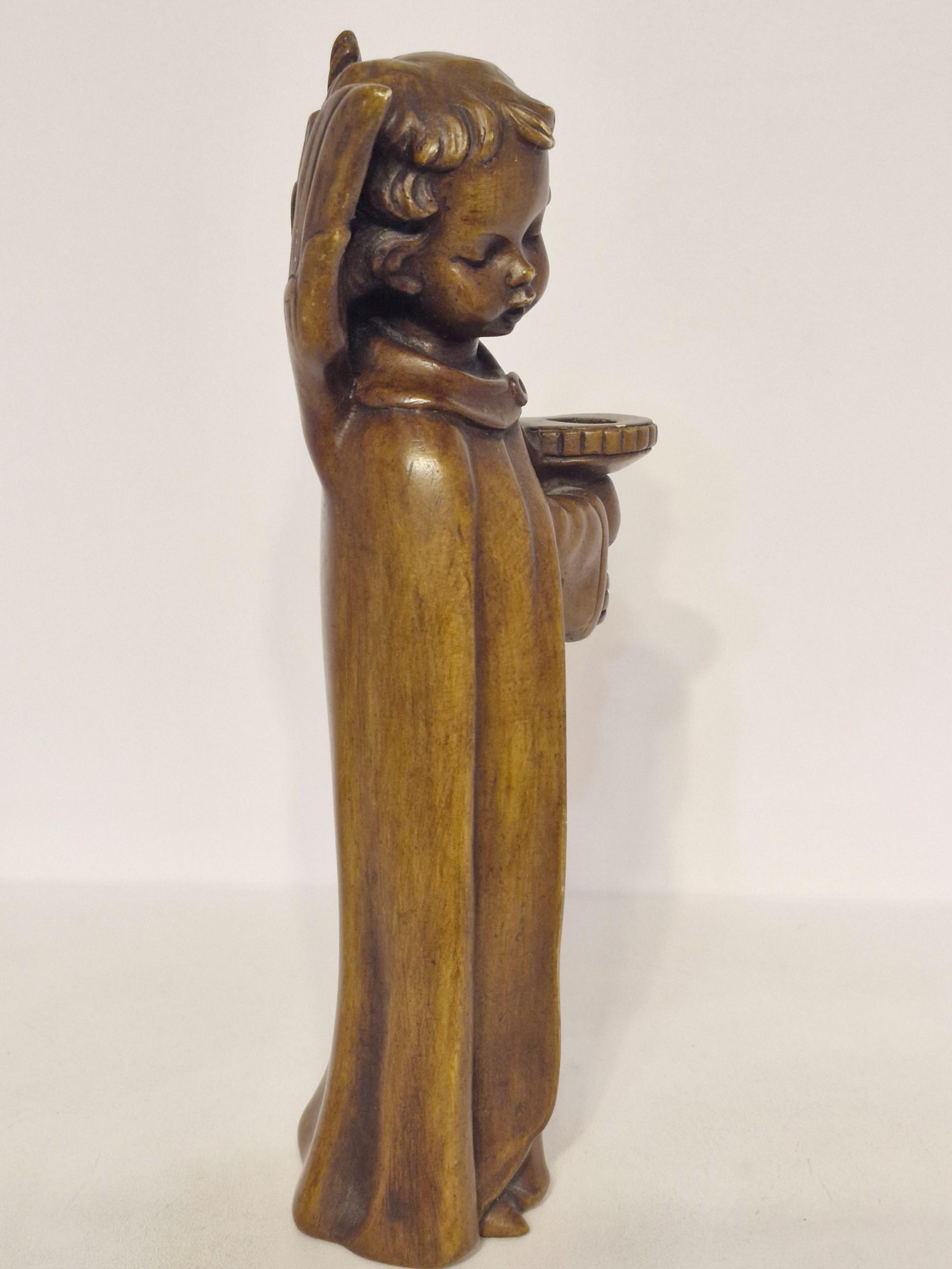 Angelo žvakidė - skulptūra ~ 23cm
