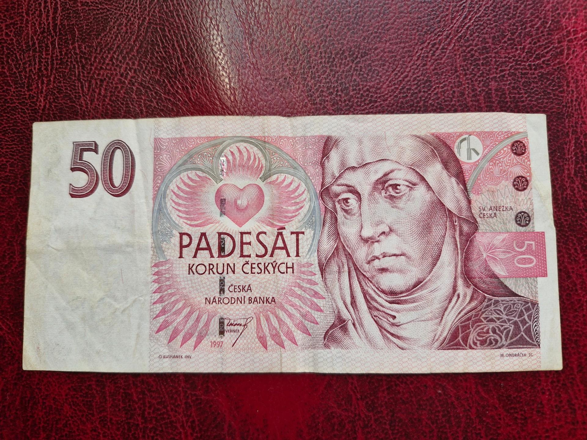 50 Korun 1997.03.18 Čekijos Respublika P-17a