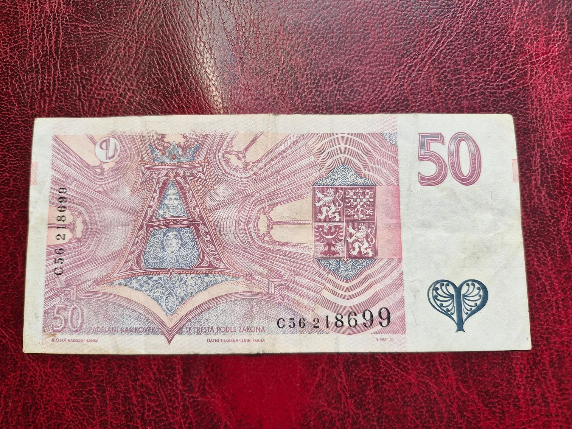 50 Korun 1997.03.18 Čekijos Respublika P-17a