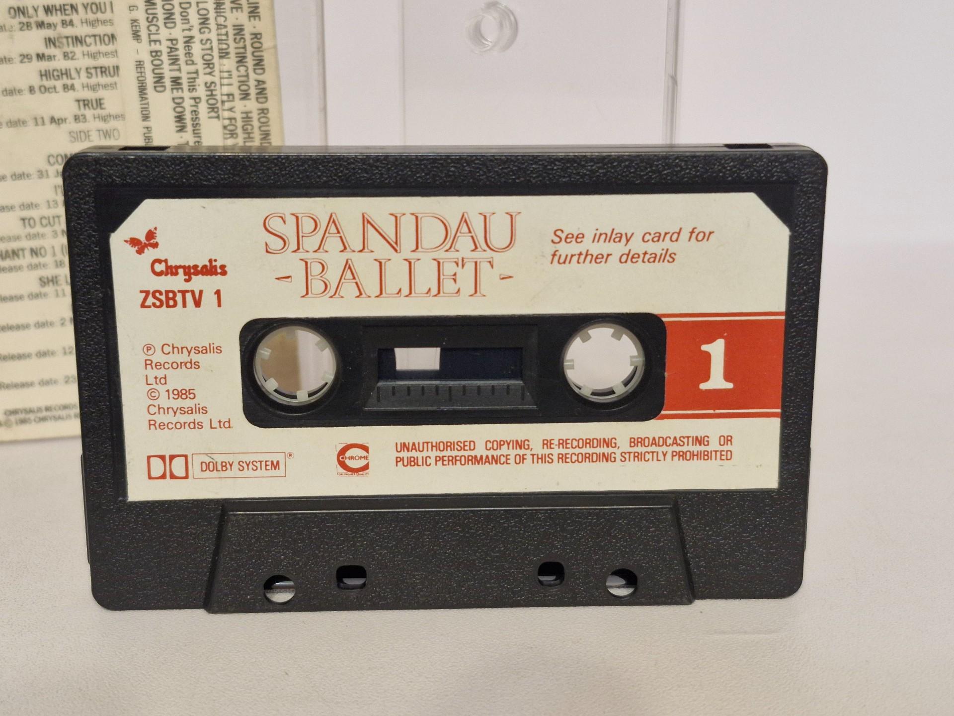 Audio kasetė Spandau Ballet–the Singles Collection