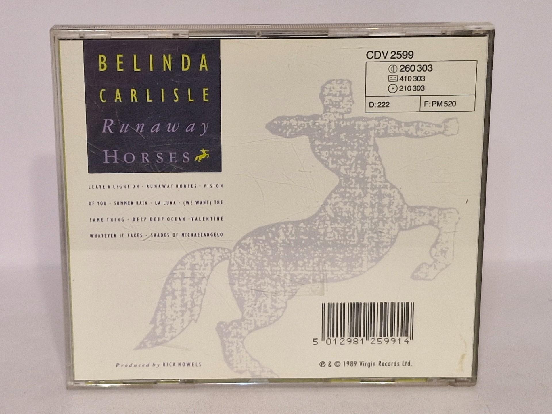 Audio CD Belinda Carlisle – Runaway Horses