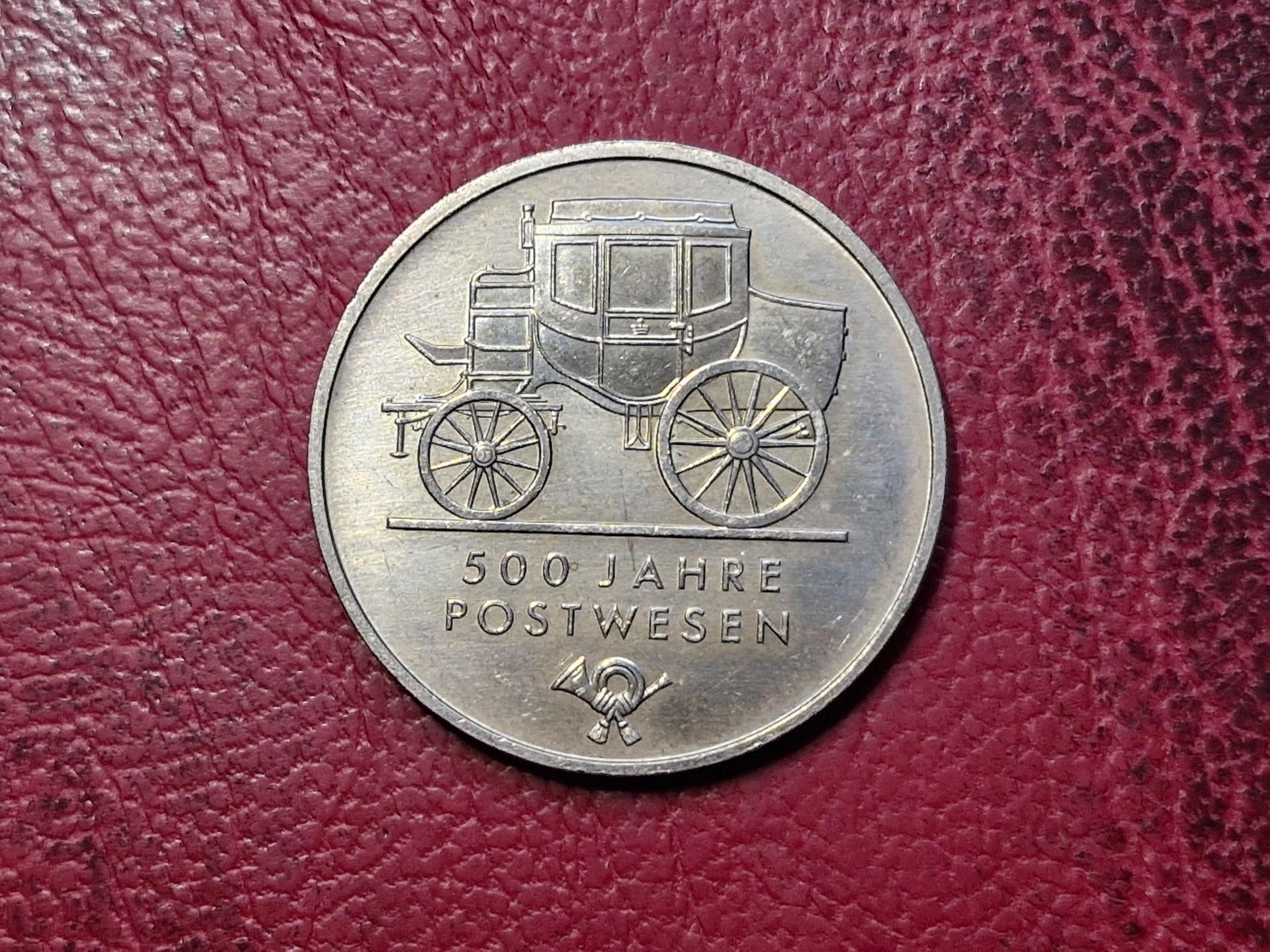 Vokietija - VDR 5 markės, 1990 KM# 134 500 metu