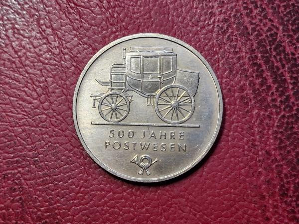 Vokietija - VDR 5 markės, 1990 KM# 134 500 metu