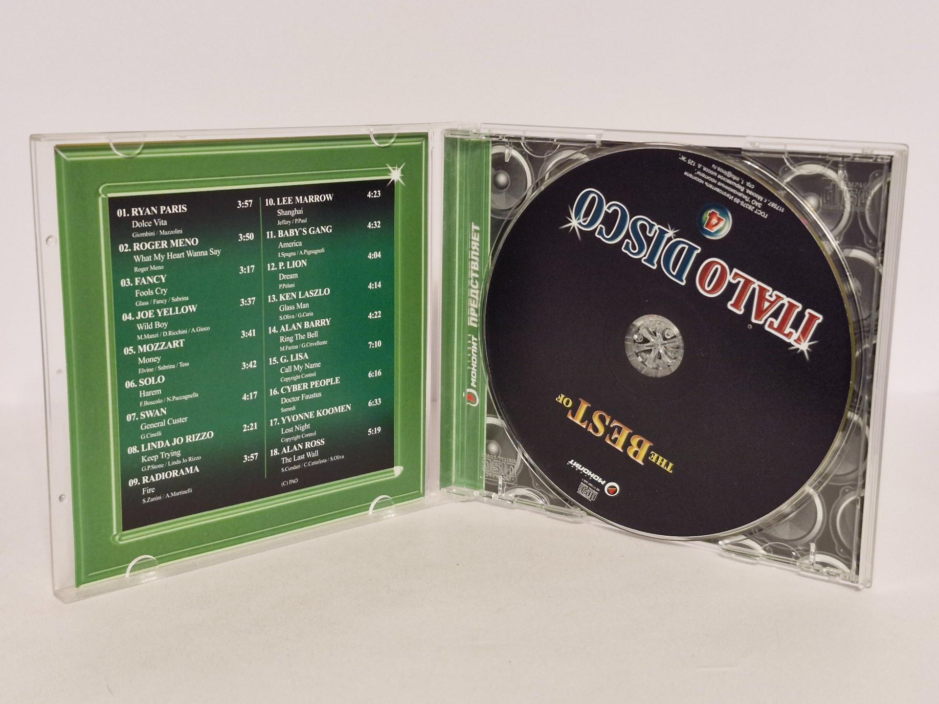 Audio CD Various – The Best Of Italo Disco 4