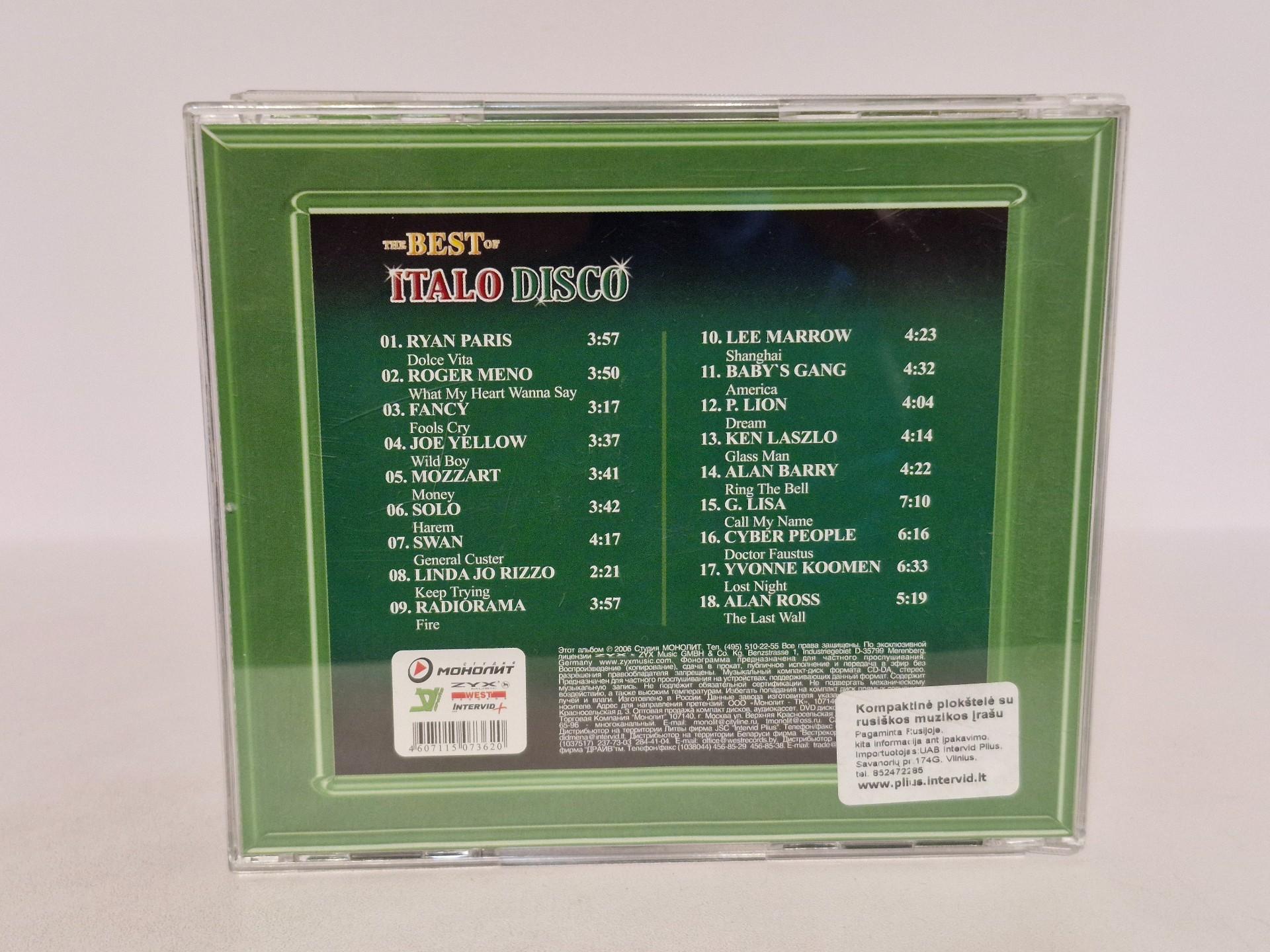 Audio CD Various – The Best Of Italo Disco 4