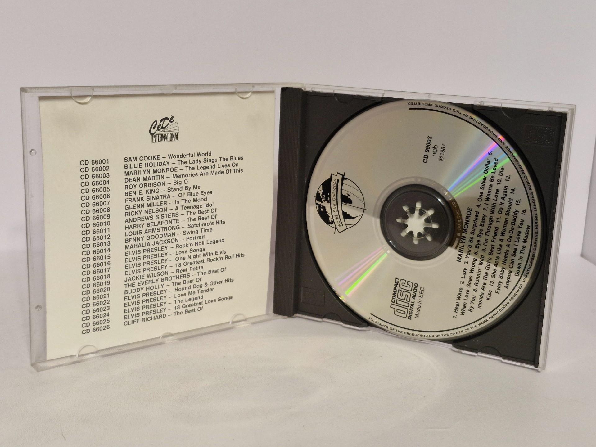 Audio CD Marilyn Monroe – The Legend Lives On