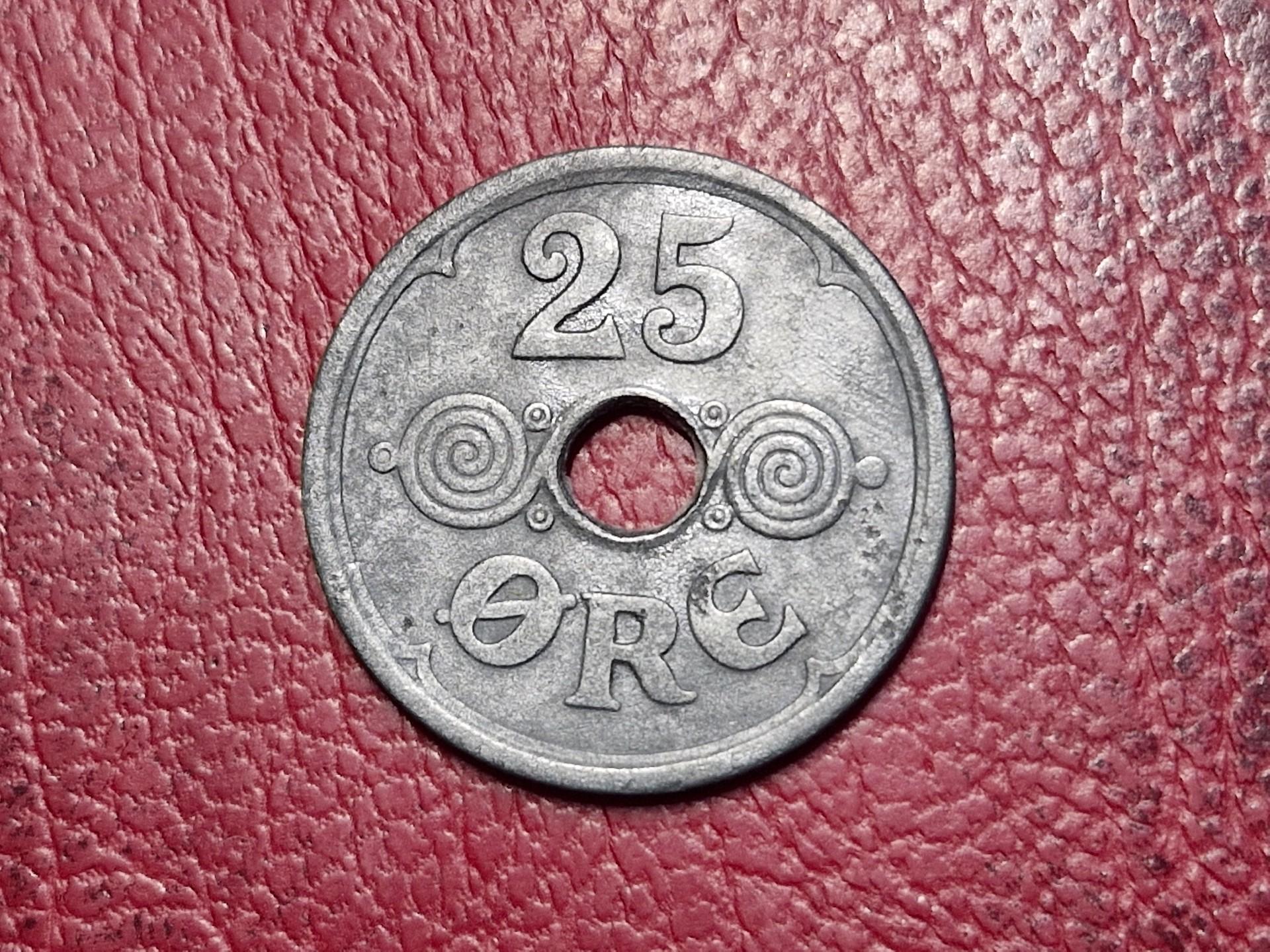 Danija 25 erės, 1942 KM# 823a