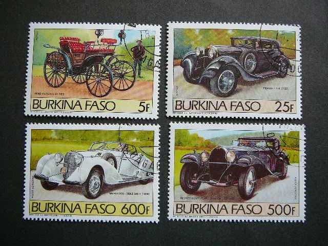 Burkina Faso 1985 Automobiliai antsp.