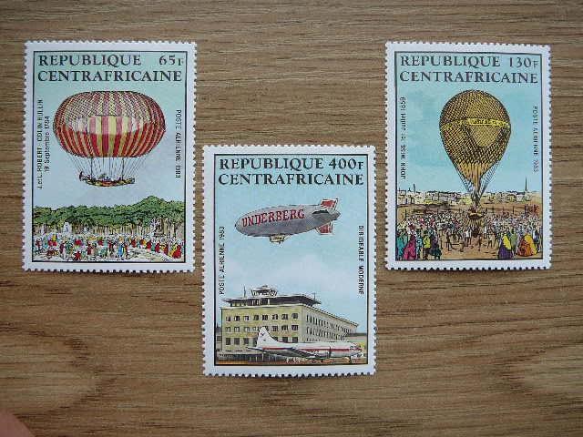Central African Rep. 1983 Oro Balionai Cepelinai  MNH