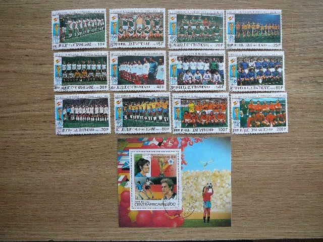 Central African Rep. 1981 Futbolas antsp.