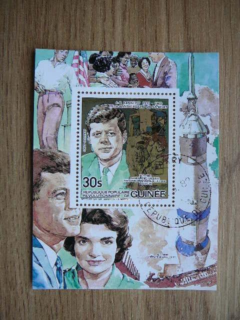 Gvineja 1983 Prezidentas Apollo11 antsp. #