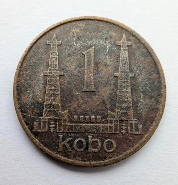 Nigerija 1 kobo 1974